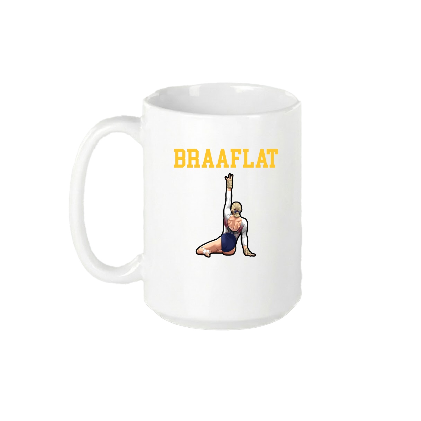 15oz Coffee Mug — Shirsey in White