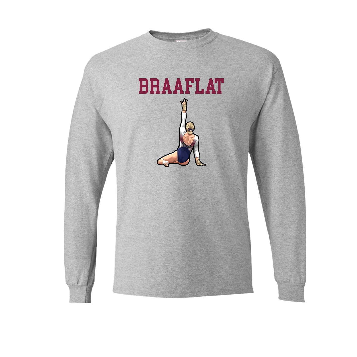 Long Sleeve Tee — Shirsey in Grey