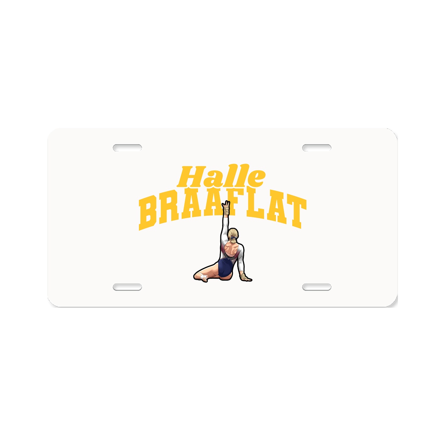 License Plate — Signature Arch in Classic