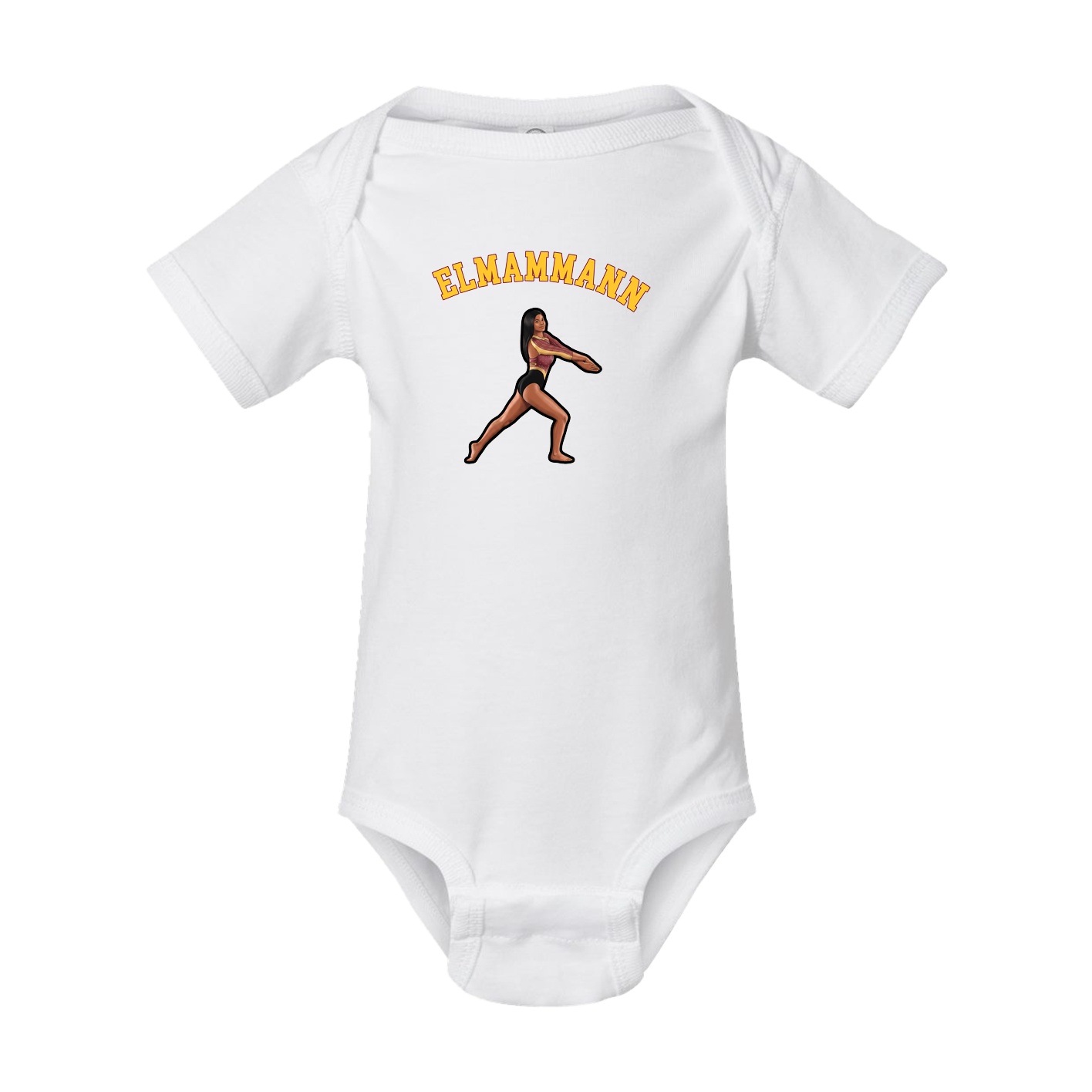 Baby Onesie — Shirsey Arch in White