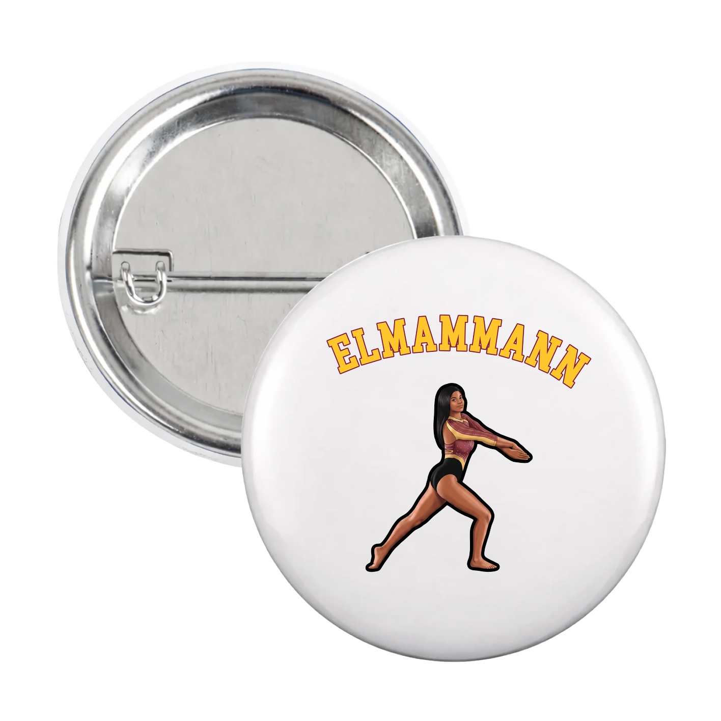 Game Day Button — Shirsey Arch in White