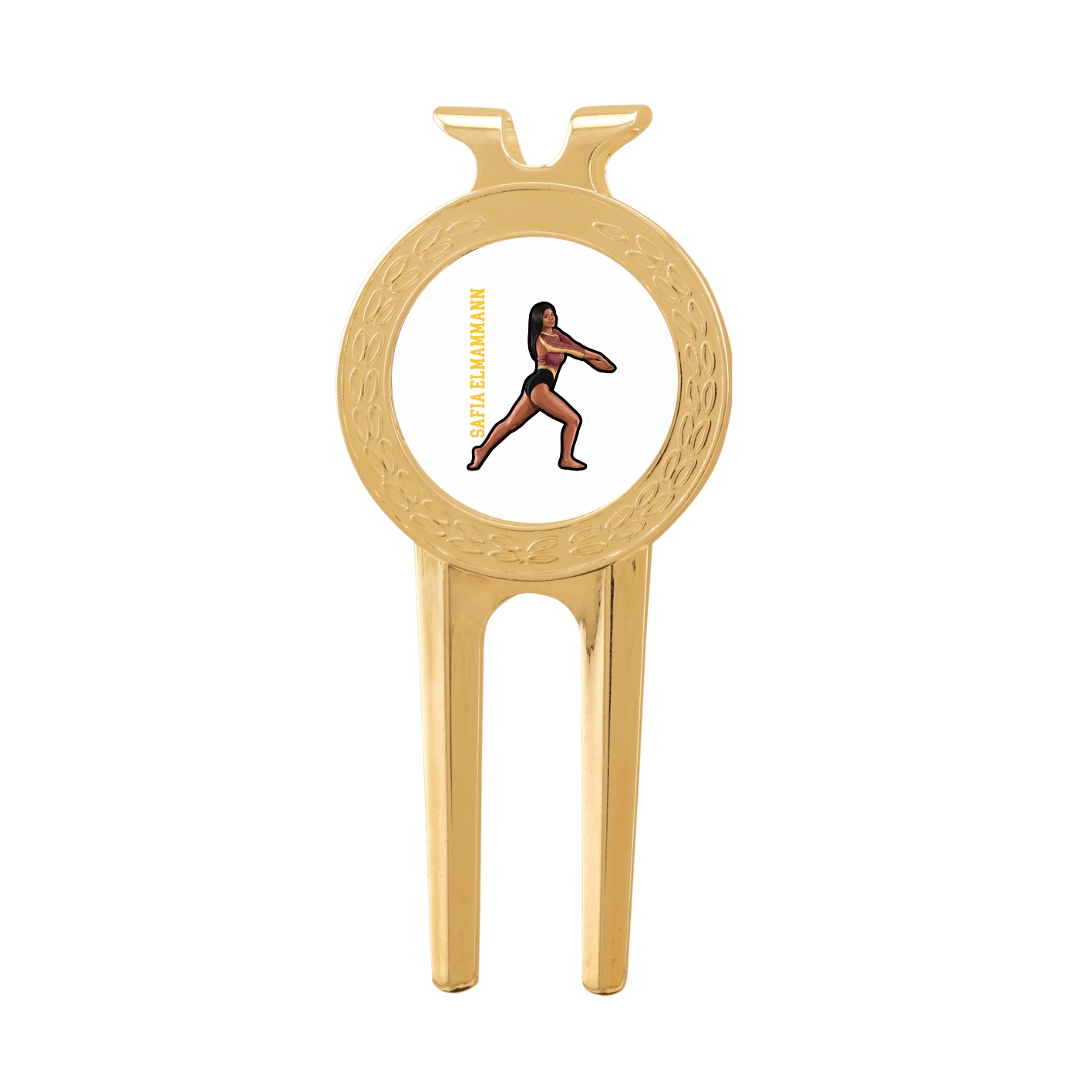 Divot Tool with Ball Marker — Name Vertical in Classic