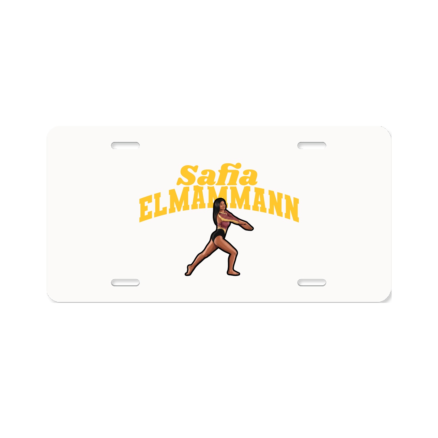 License Plate — Signature Arch in Classic