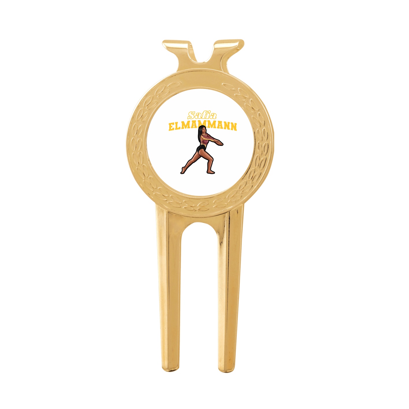 Divot Tool with Ball Marker — Name Arch in Classic