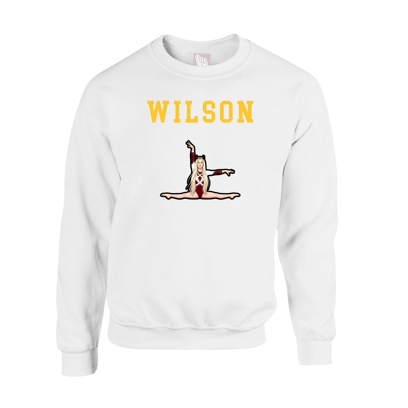 Fleece Crew — Shirsey in White