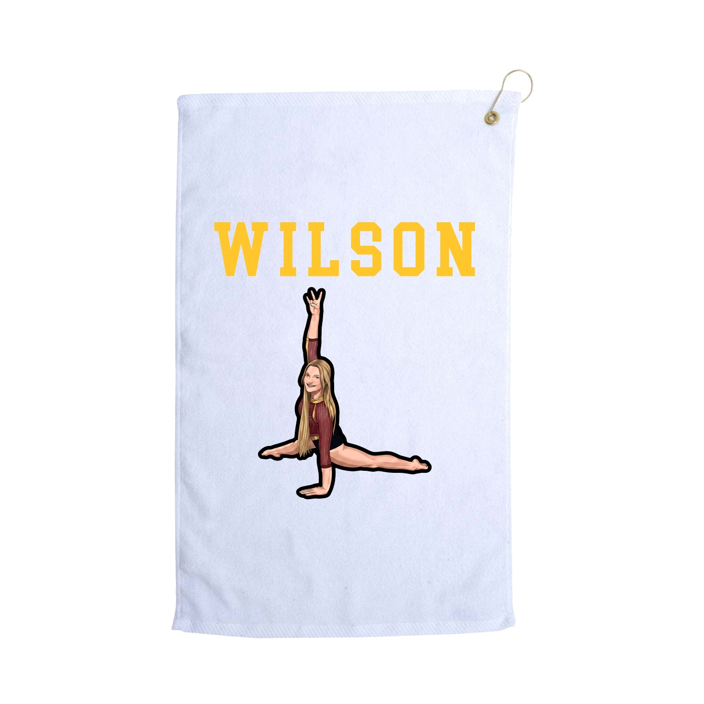Golf Towel — Shirsey in White