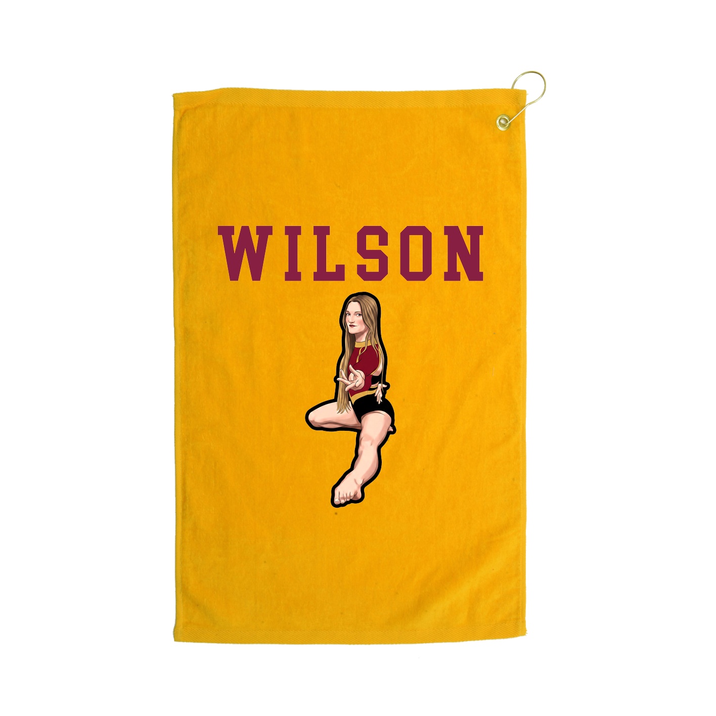 Golf Towel — Shirsey in Gold
