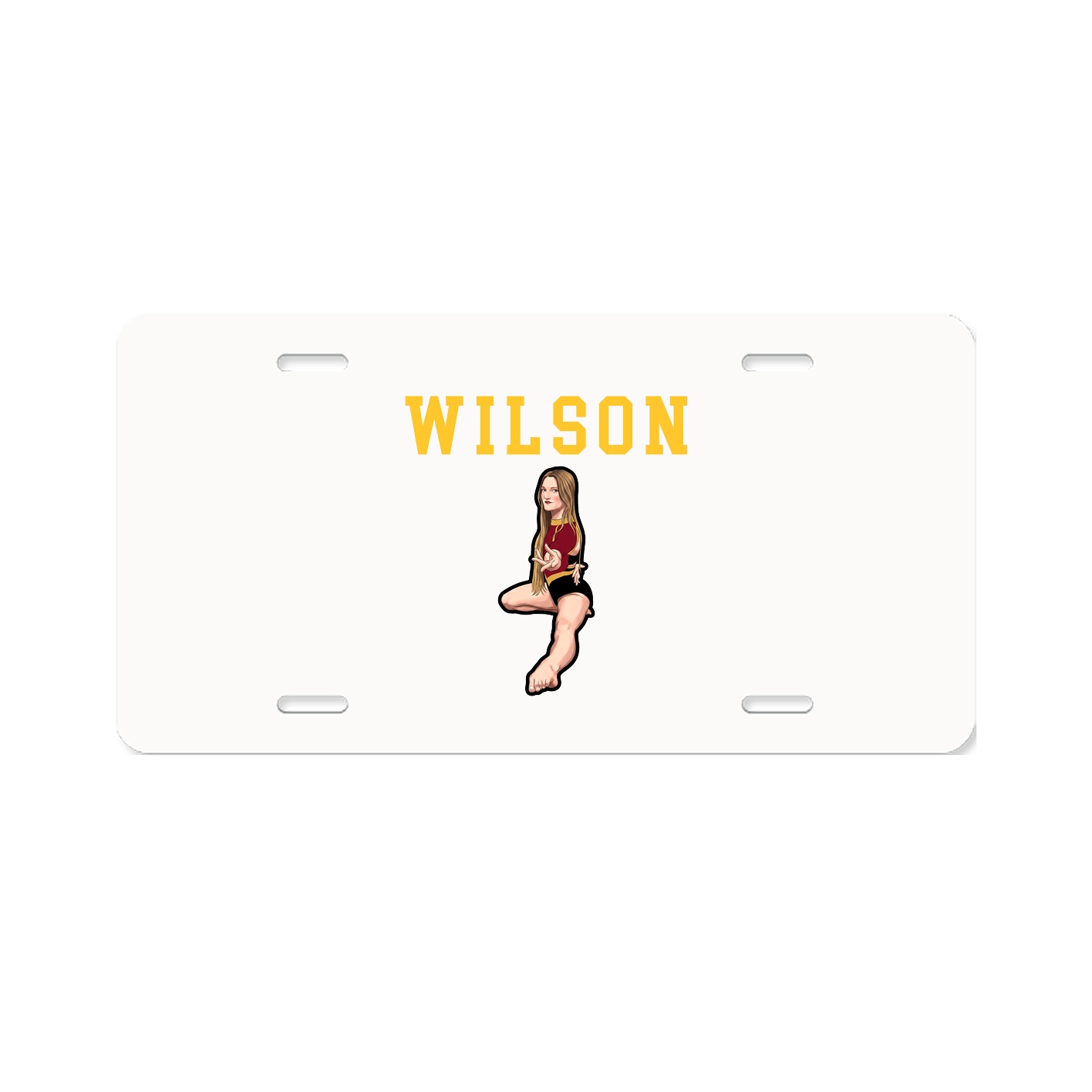 License Plate — Shirsey in Classic