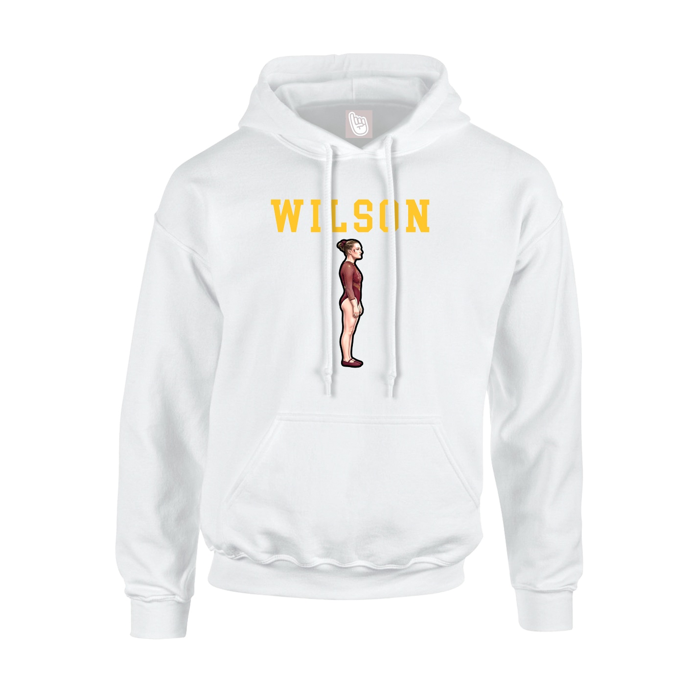 Youth Hoodie — Shirsey in White