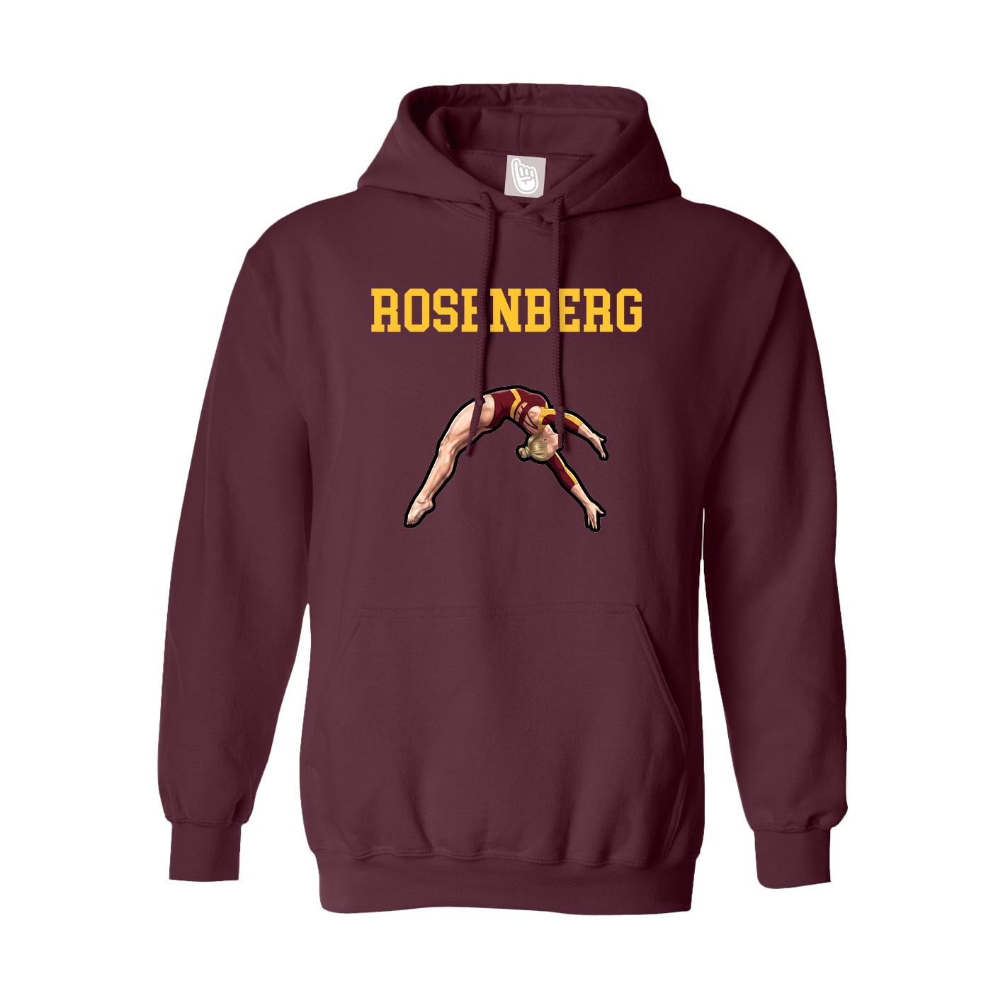 Youth Hoodie — Shirsey in Maroon
