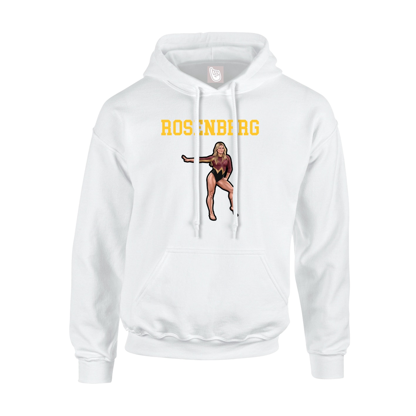 Hoodie — Shirsey in White