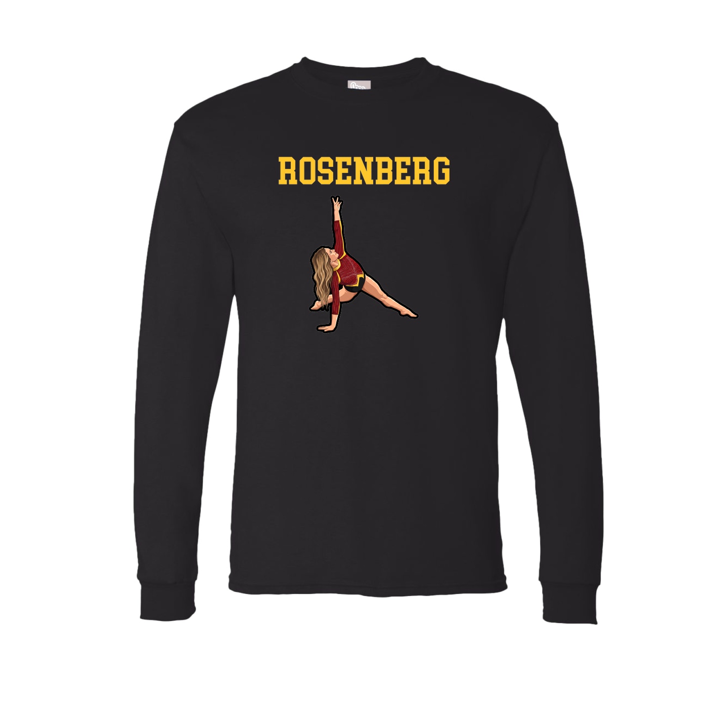 Long Sleeve Tee — Shirsey in Black