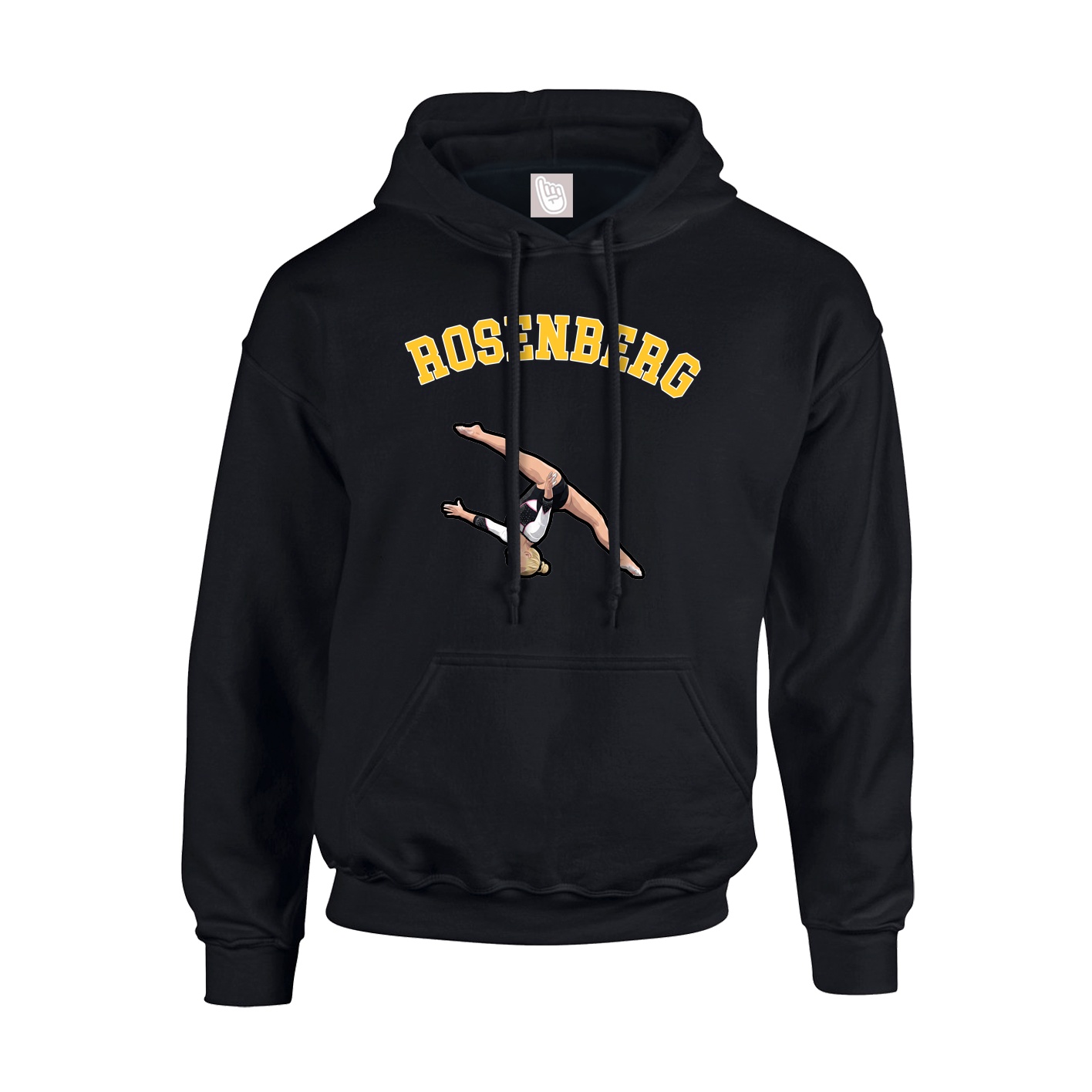 Youth Hoodie — Shirsey Arch in Black
