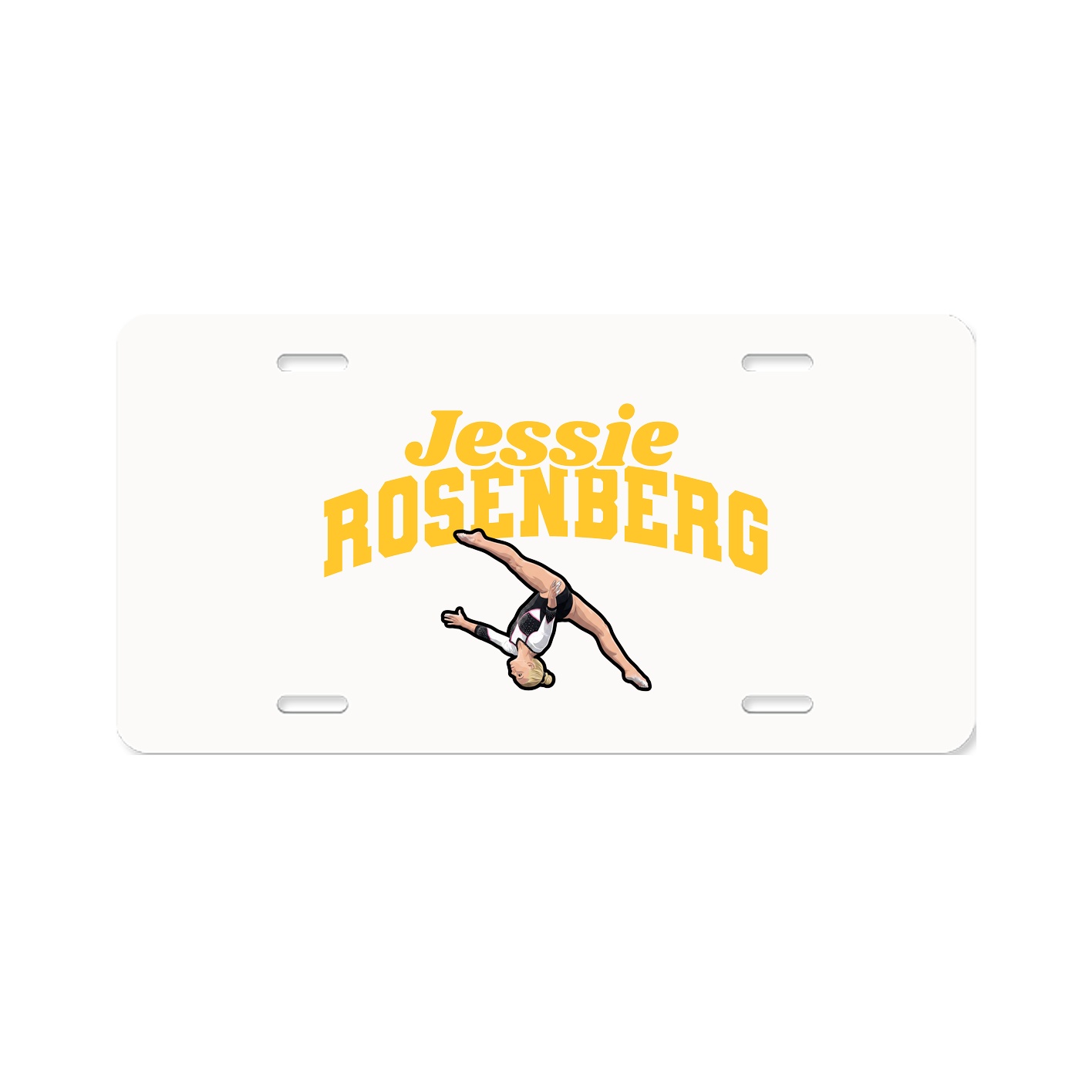 License Plate — Signature Arch in Classic