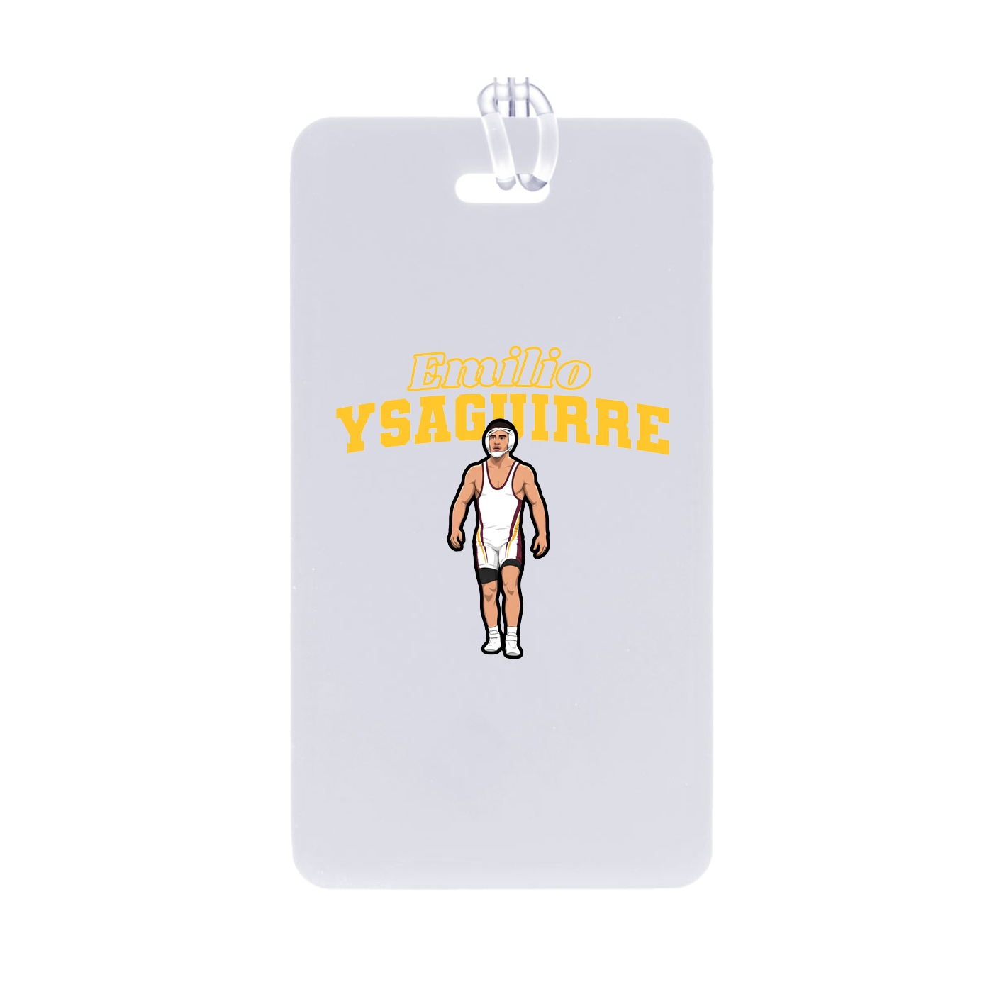 Bag Tag — Name Arch in Classic