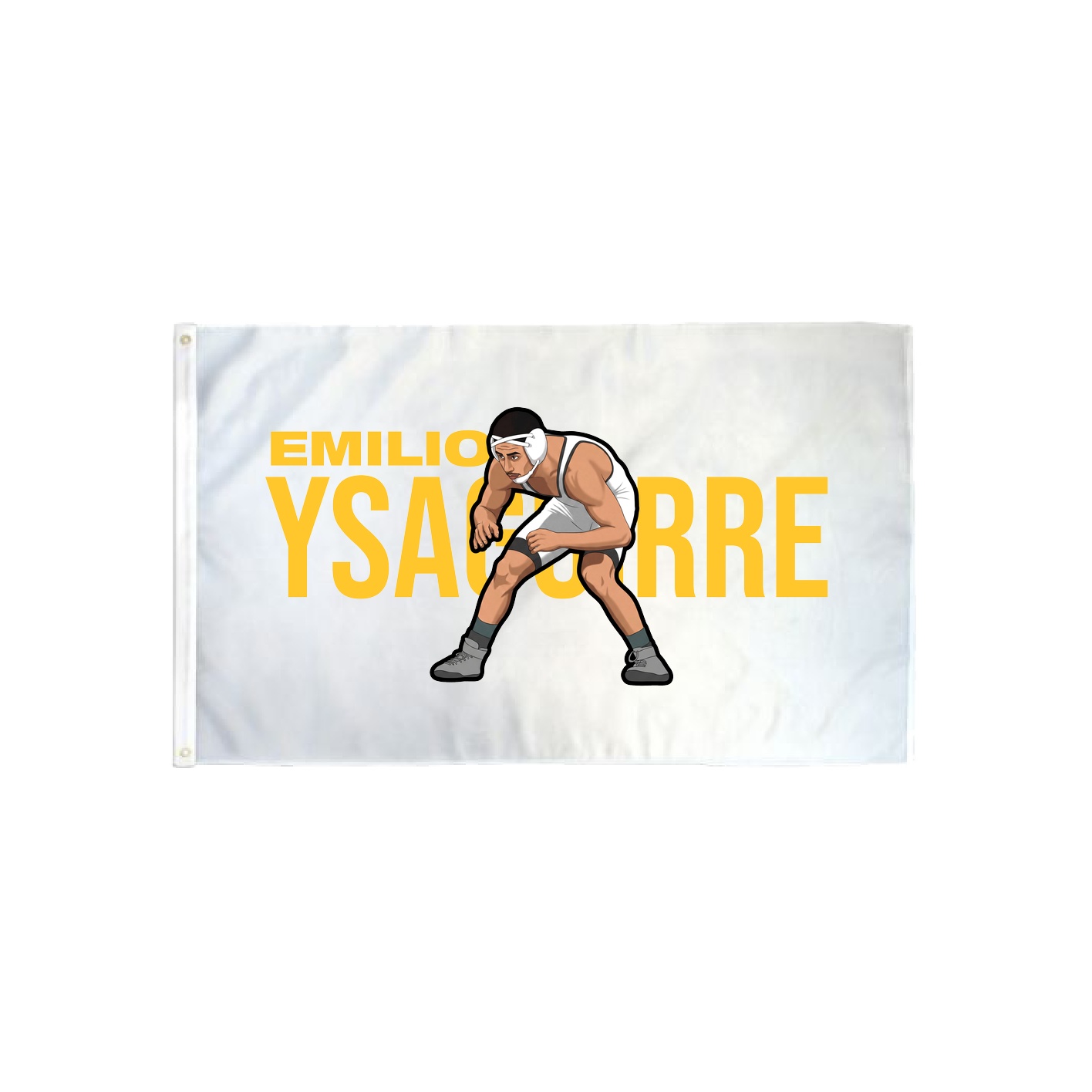 3x5 Flag — Player Name in Classic