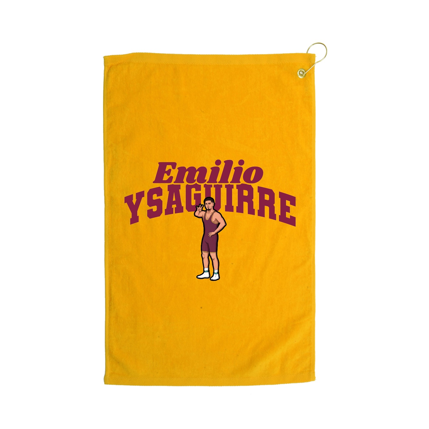 Golf Towel — Signature Arch in Gold