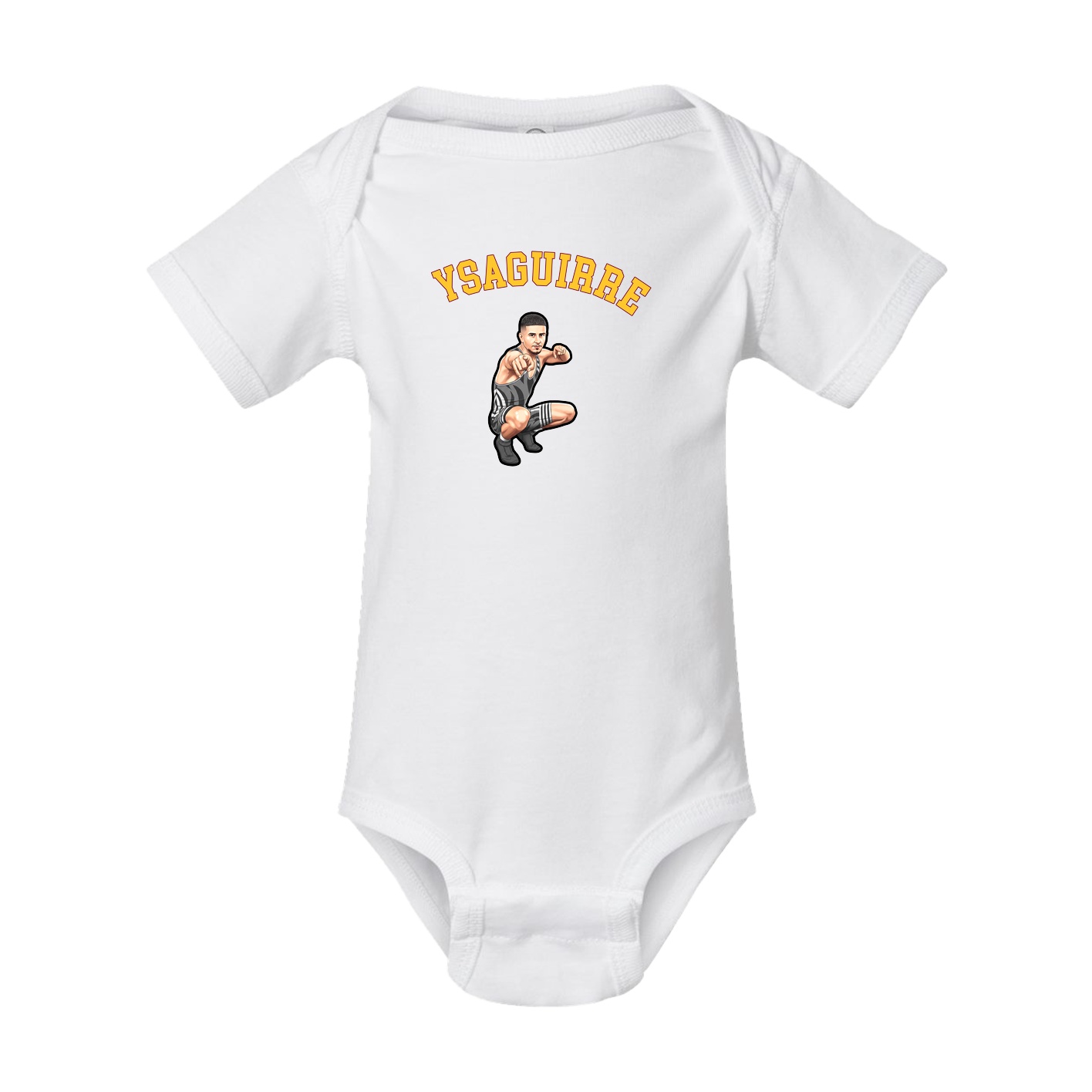 Baby Onesie — Shirsey Arch in White