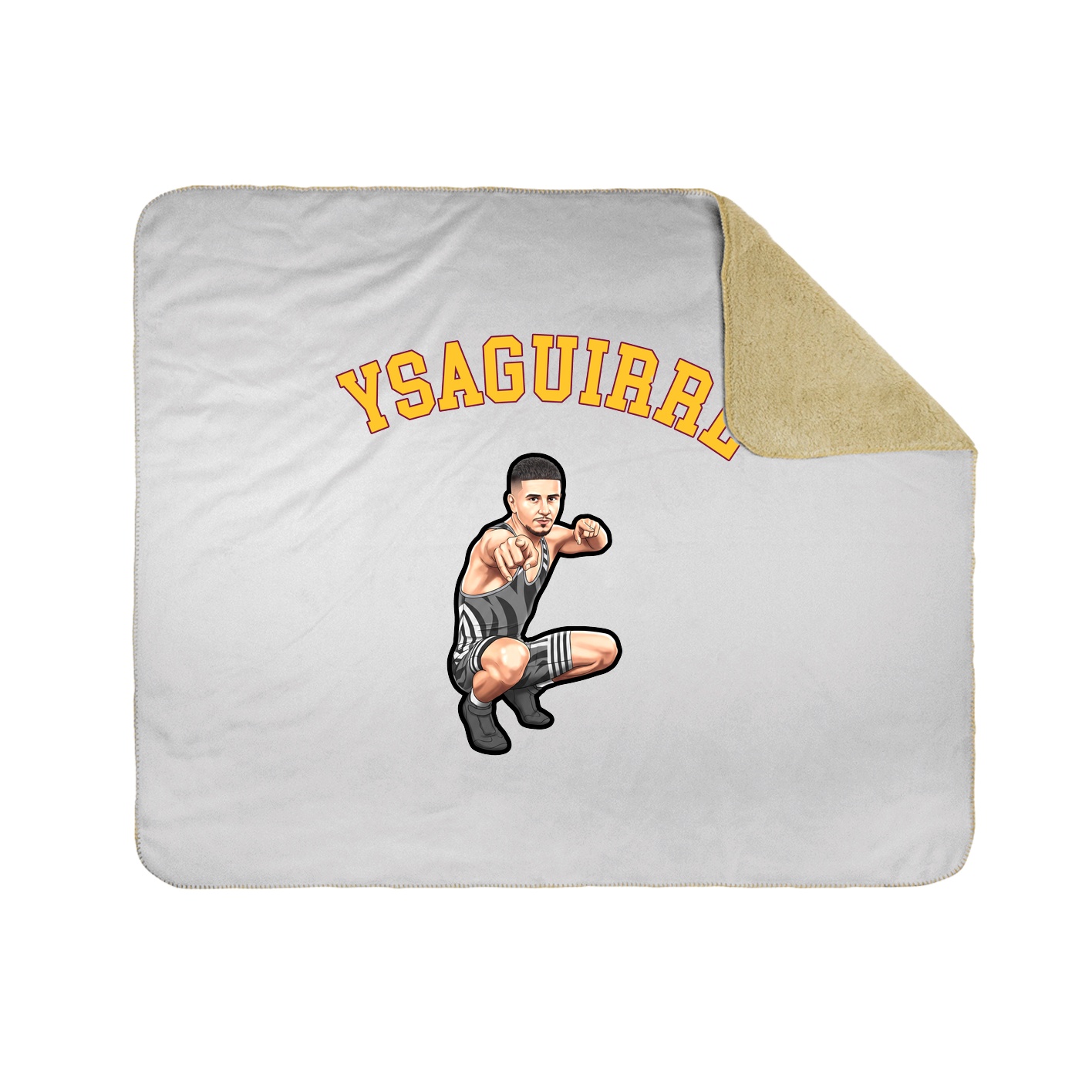 Throw Blanket — Shirsey Arch in White