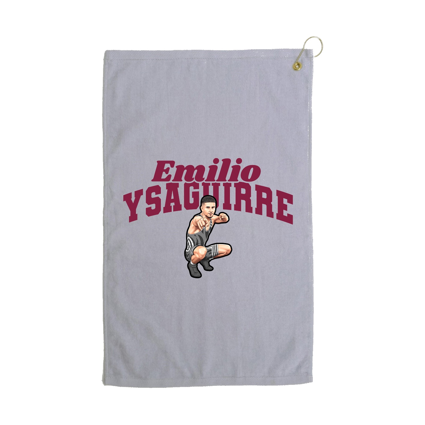 Golf Towel — Signature Arch in Grey