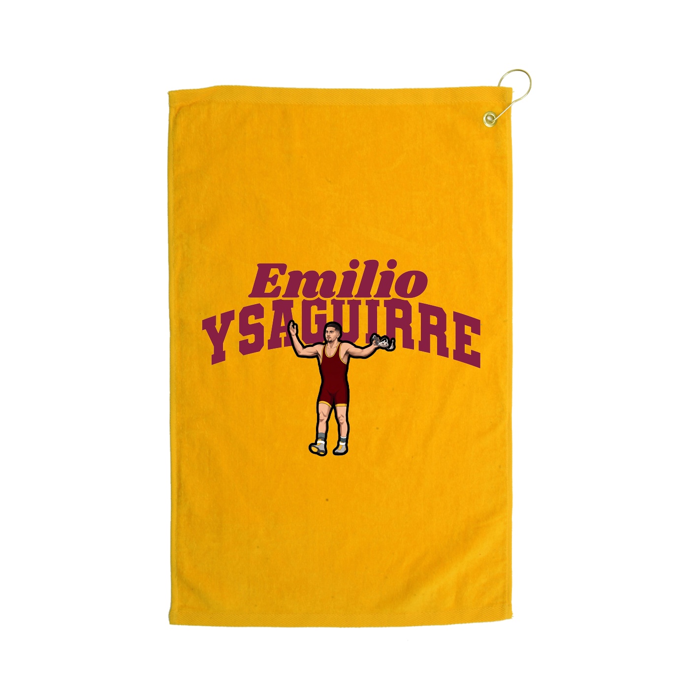 Golf Towel — Signature Arch in Gold