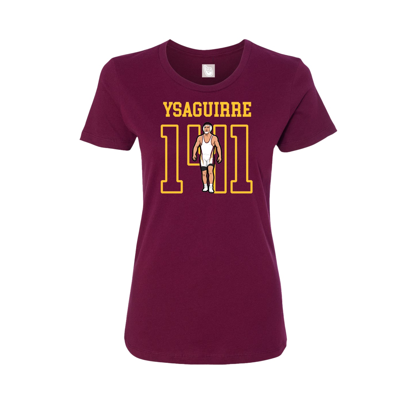 Womens Tee — Shirsey in Maroon