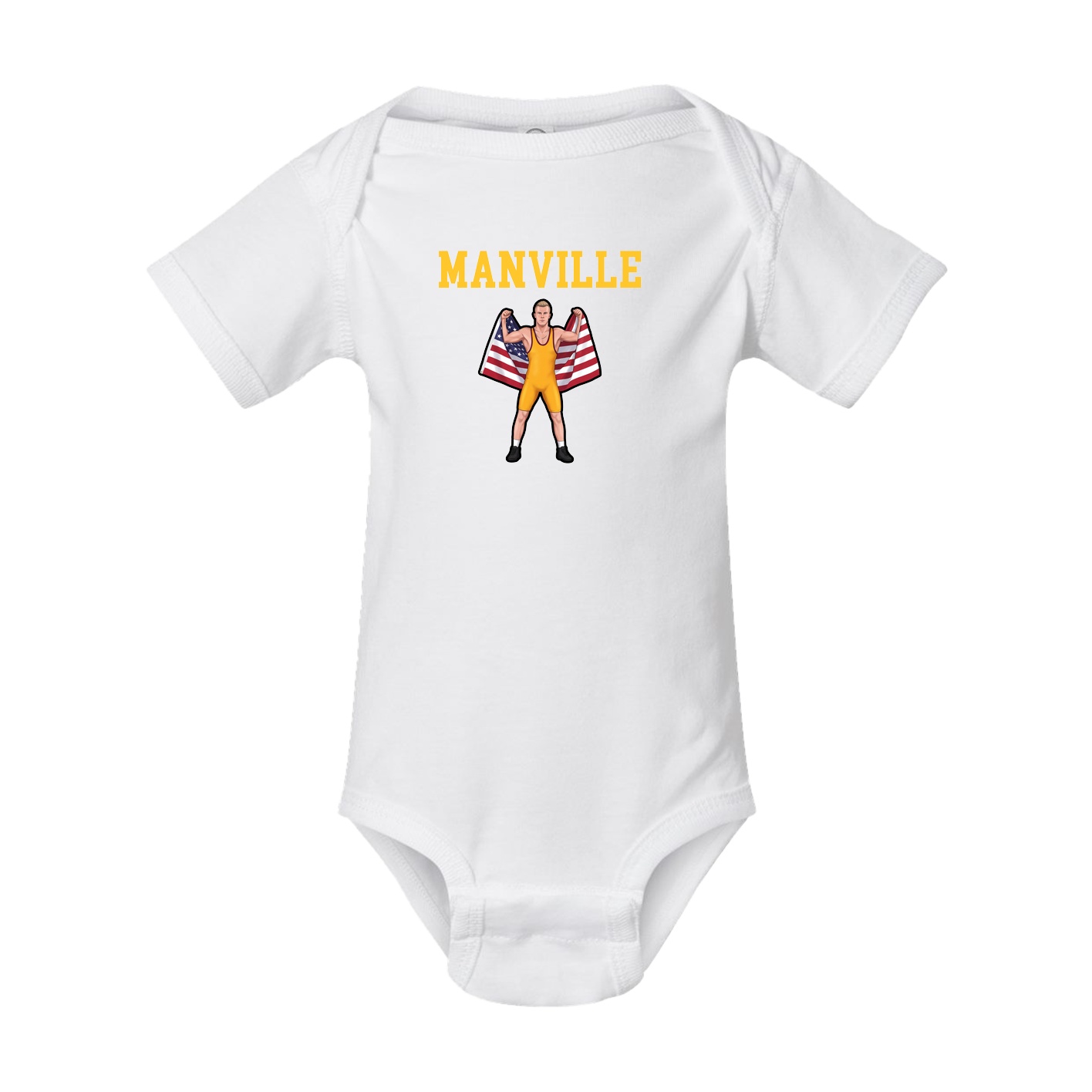 Baby Onesie — Shirsey in White