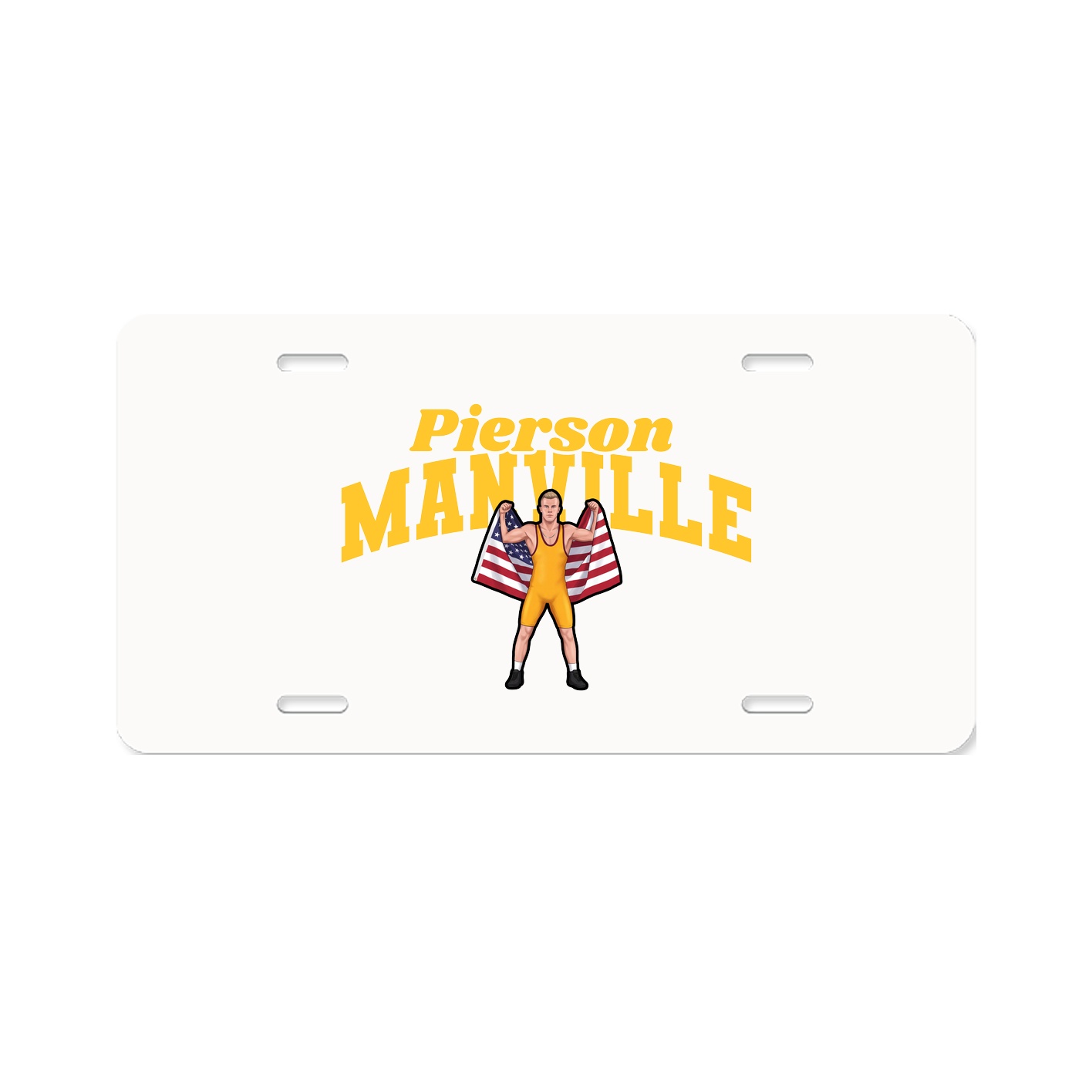 License Plate — Signature Arch in Classic