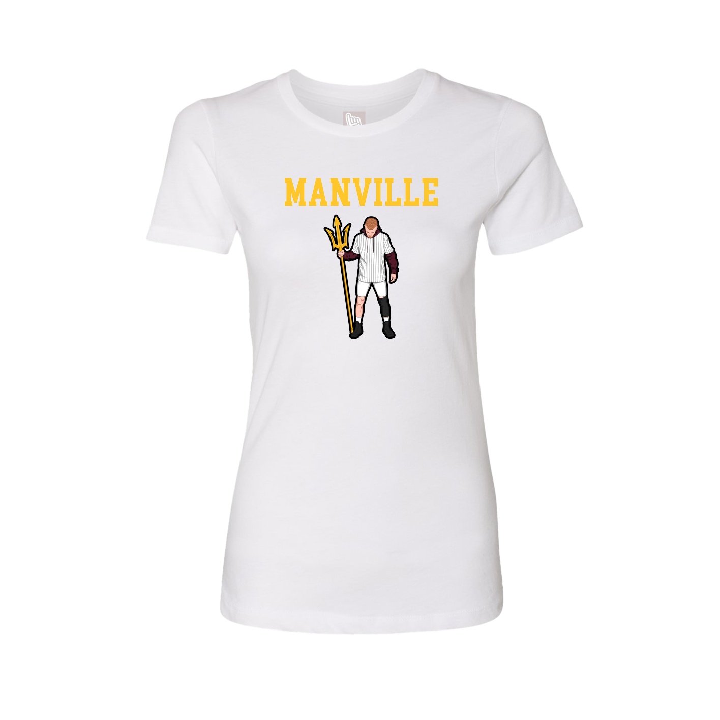 Fitted Women's Tee — Shirsey in White