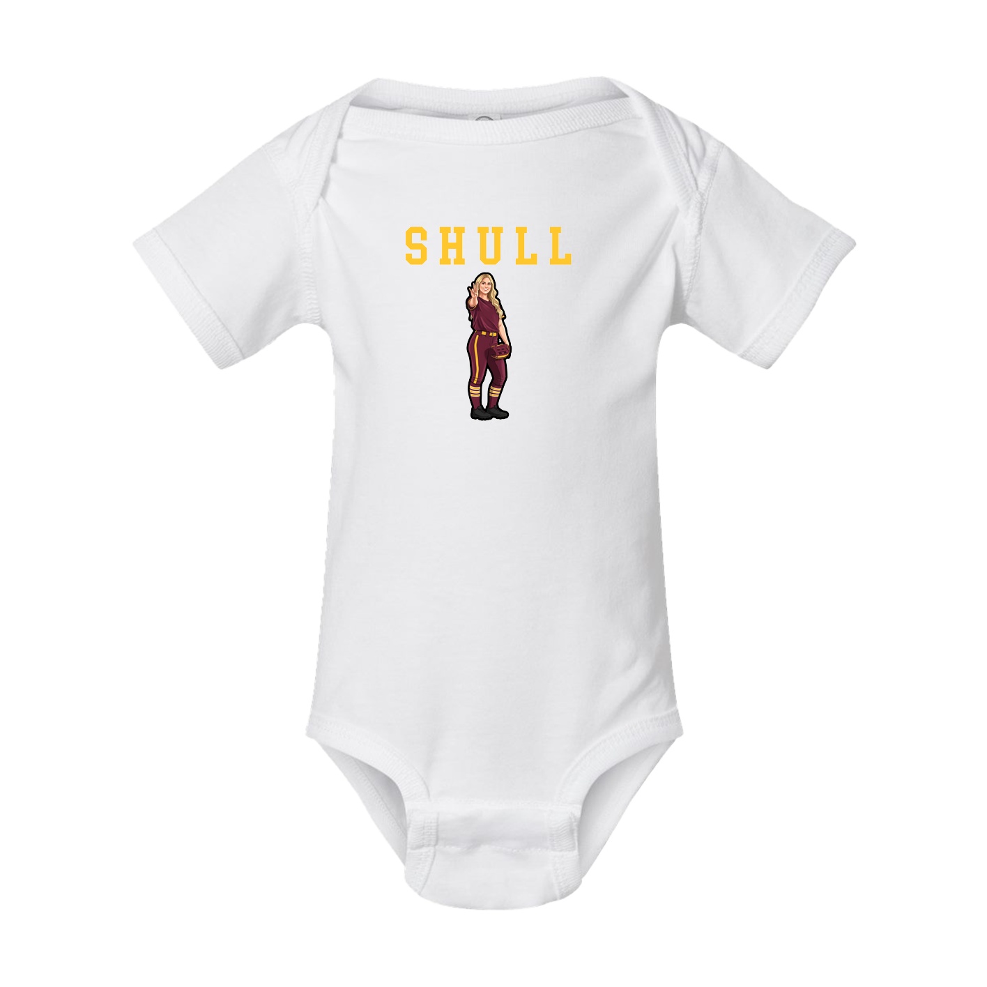 Baby Onesie — Shirsey in White
