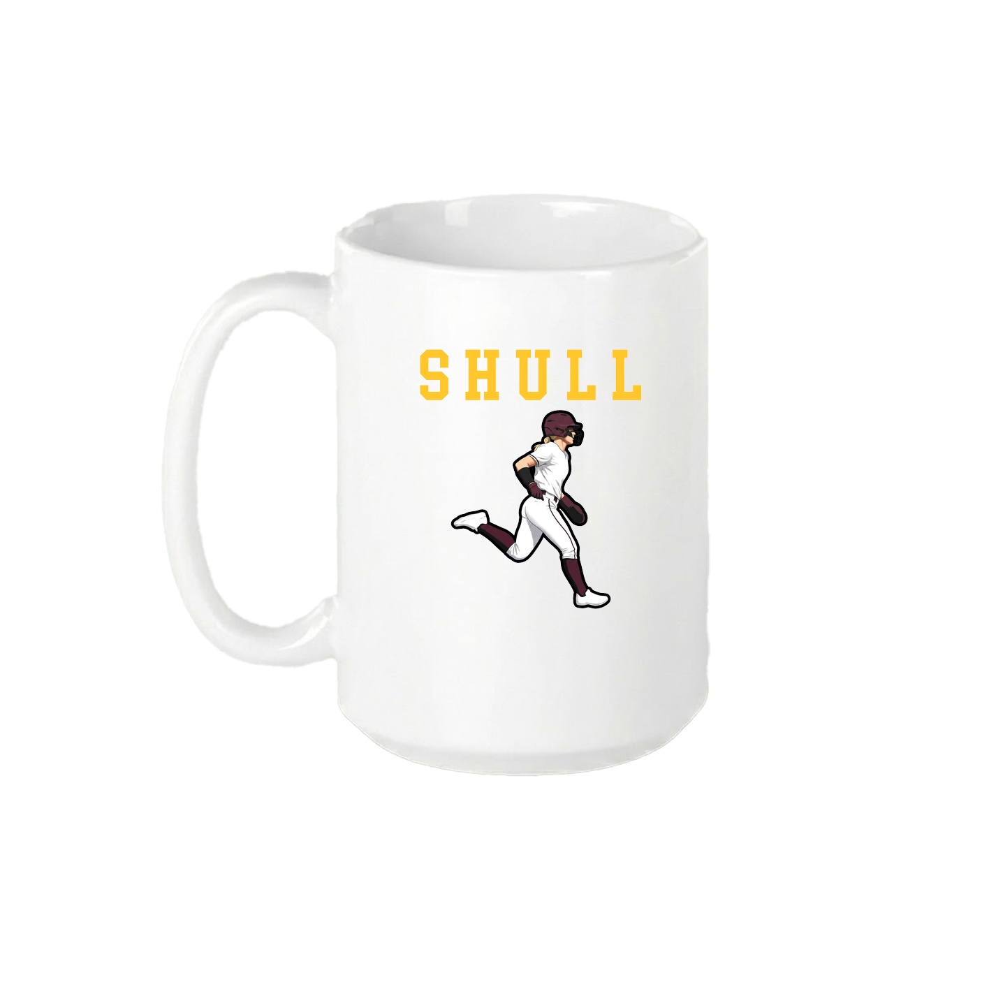 15oz Coffee Mug — Shirsey in White