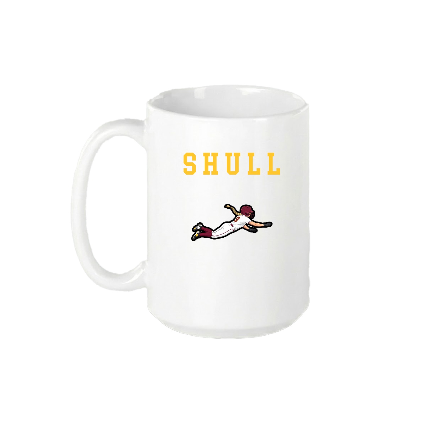 15oz Coffee Mug — Shirsey in White