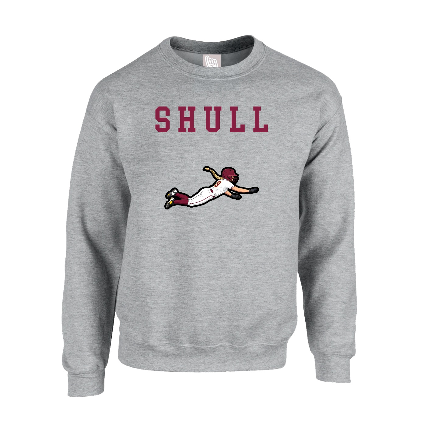 Fleece Crew — Shirsey in Grey