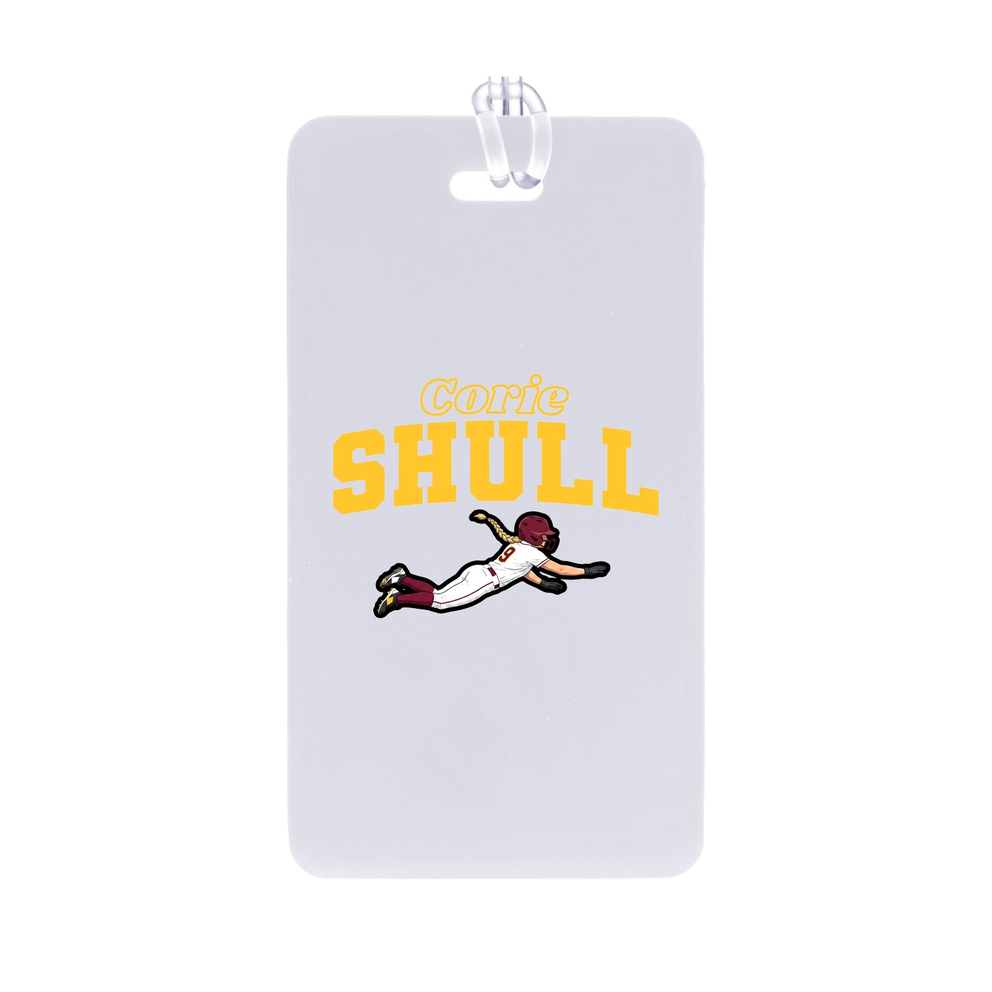 Bag Tag — Name Arch in Classic