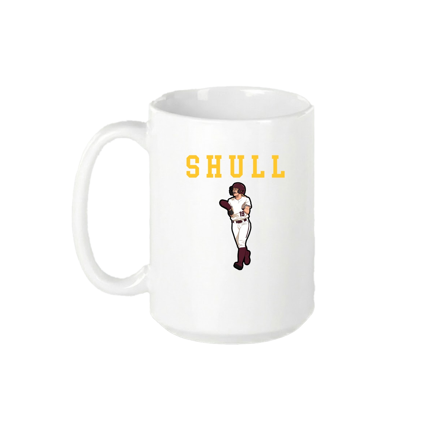 15oz Coffee Mug — Shirsey in White