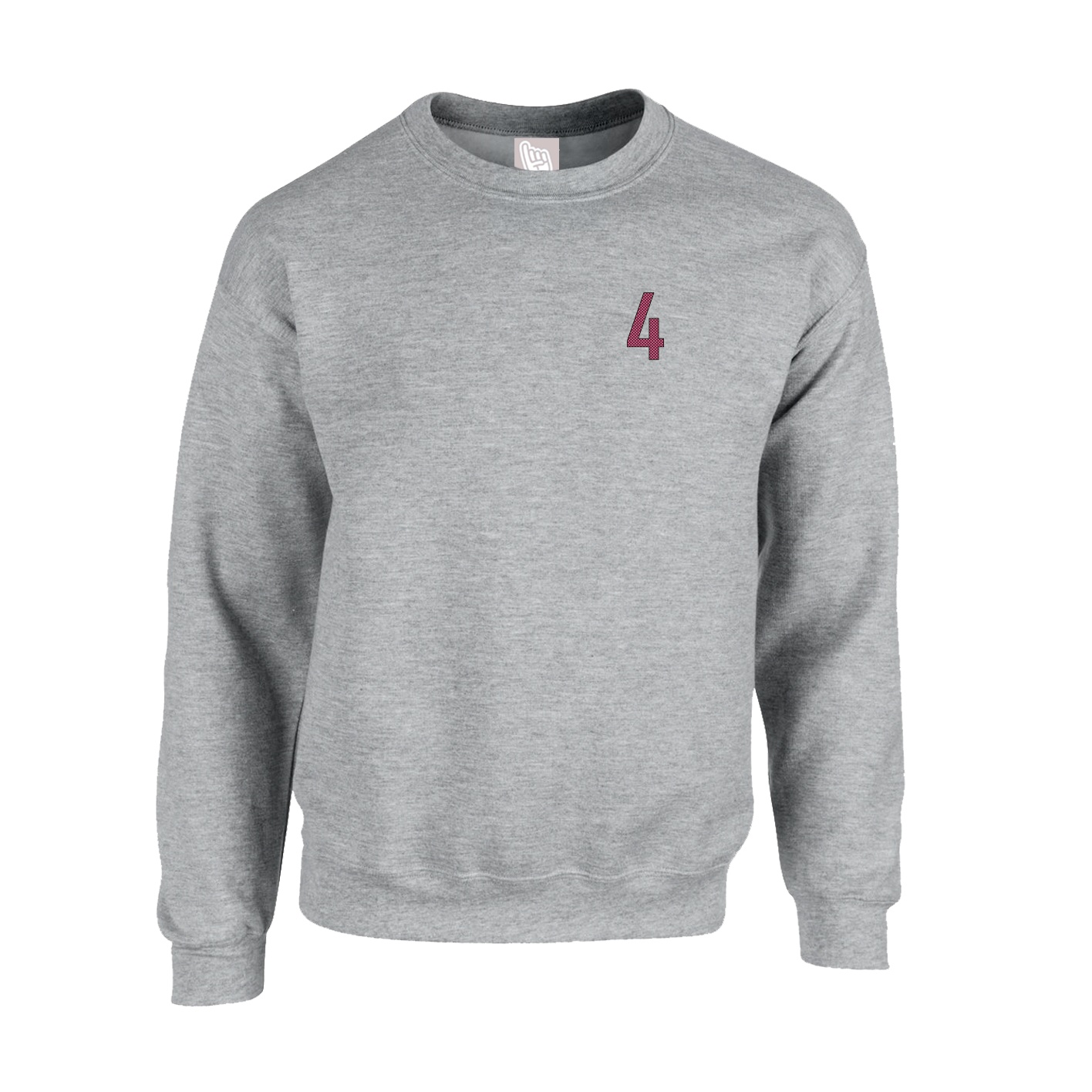 Fleece Crew — Front Shirsy in Grey
