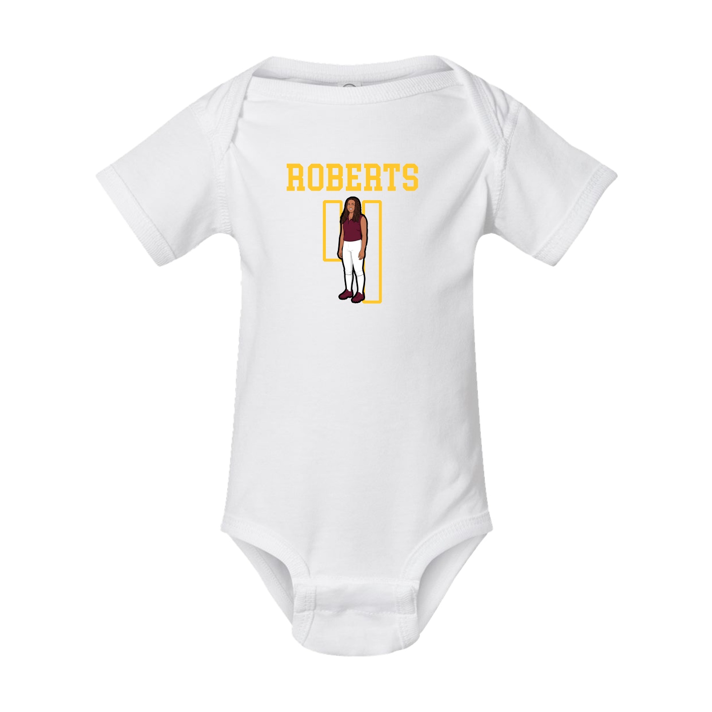 Baby Onesie — Shirsey in White