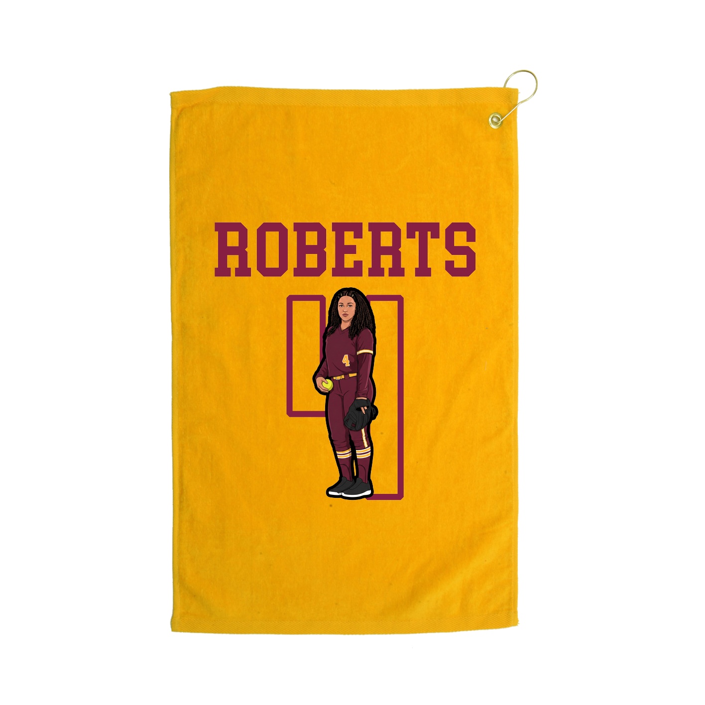 Golf Towel — Shirsey in Gold
