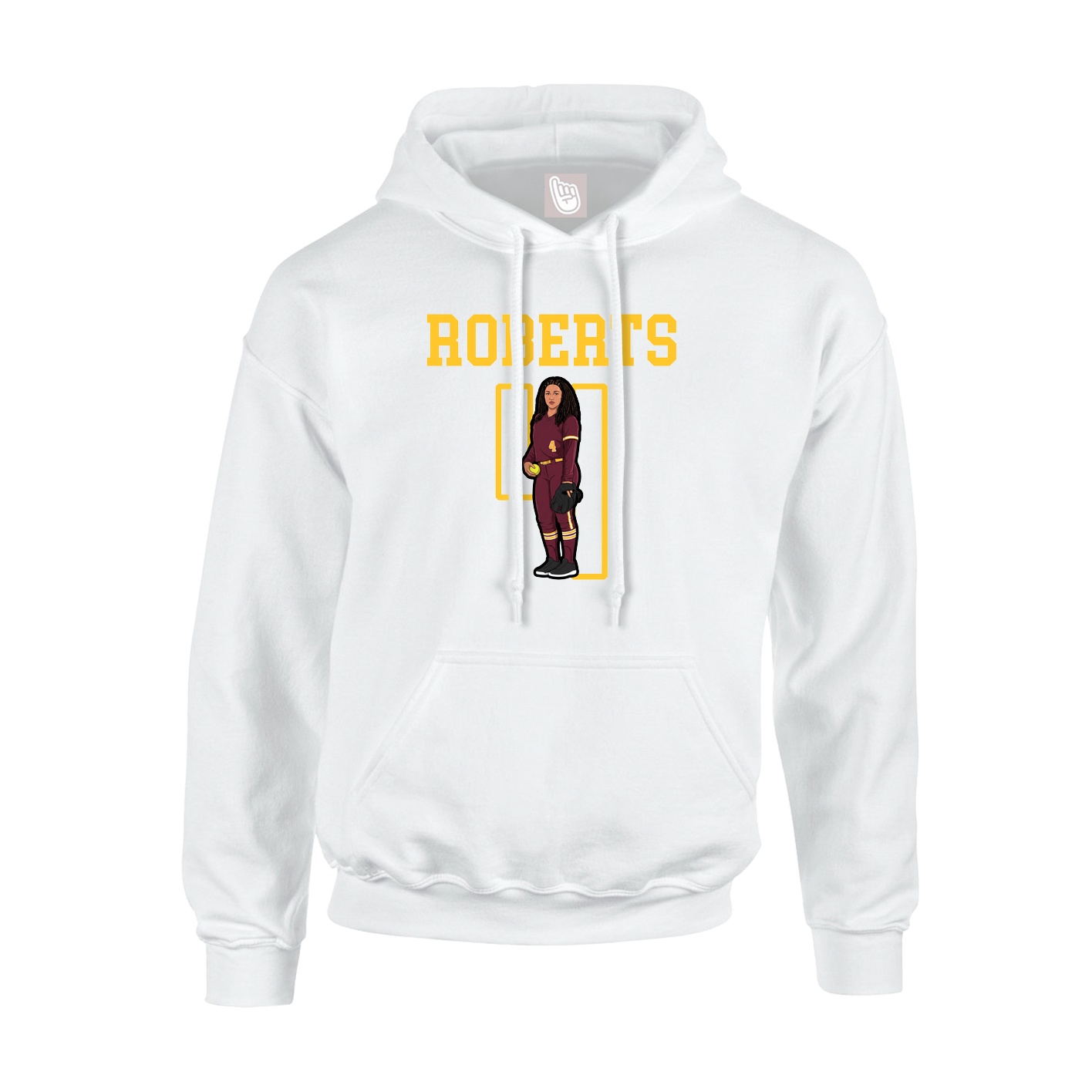 Youth Hoodie — Shirsey in White