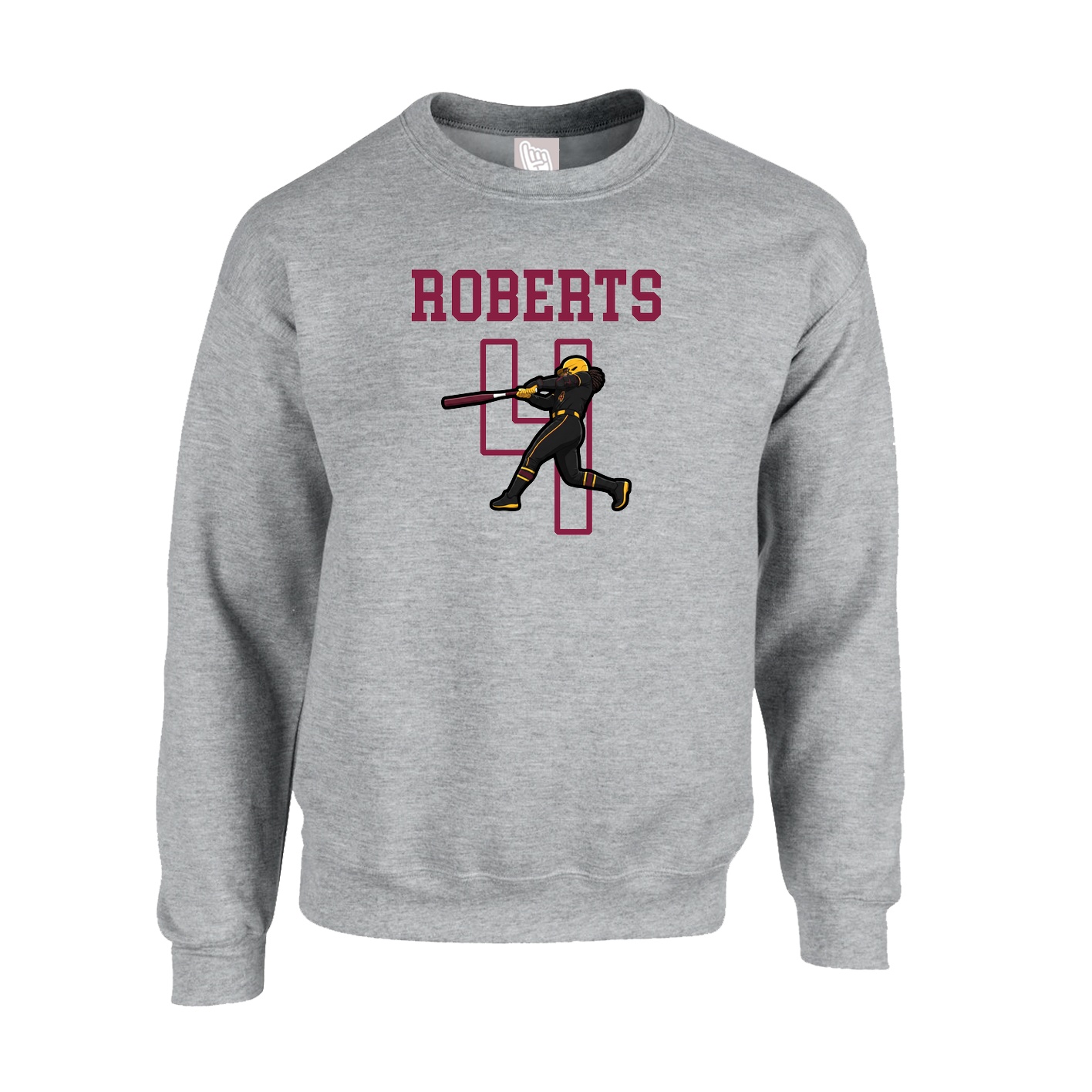Fleece Crew — Shirsey in Grey