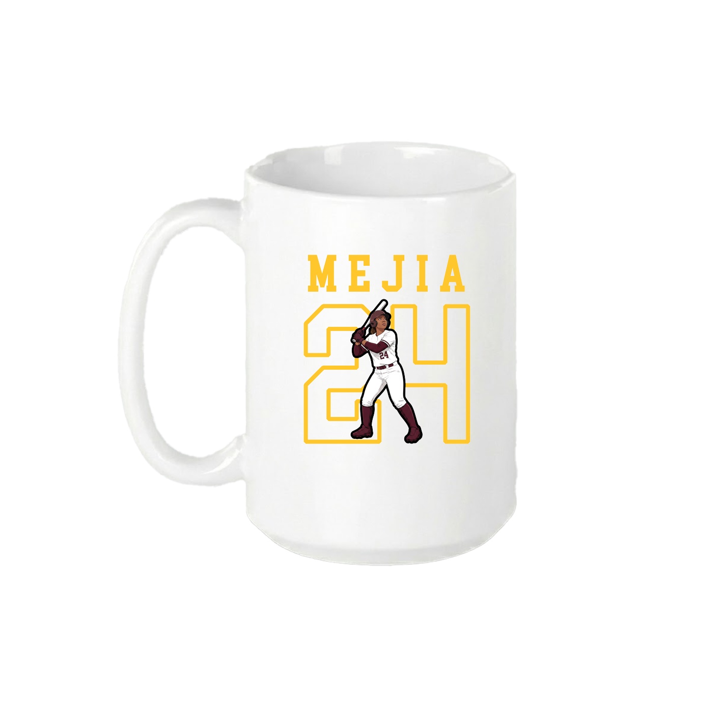 15oz Coffee Mug — Shirsey in White