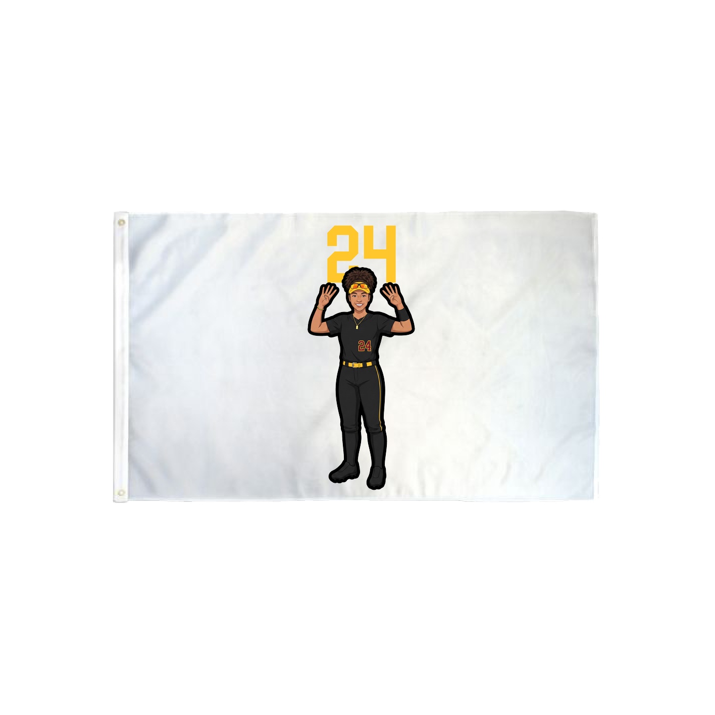 3x5 Flag — Number Top in Classic