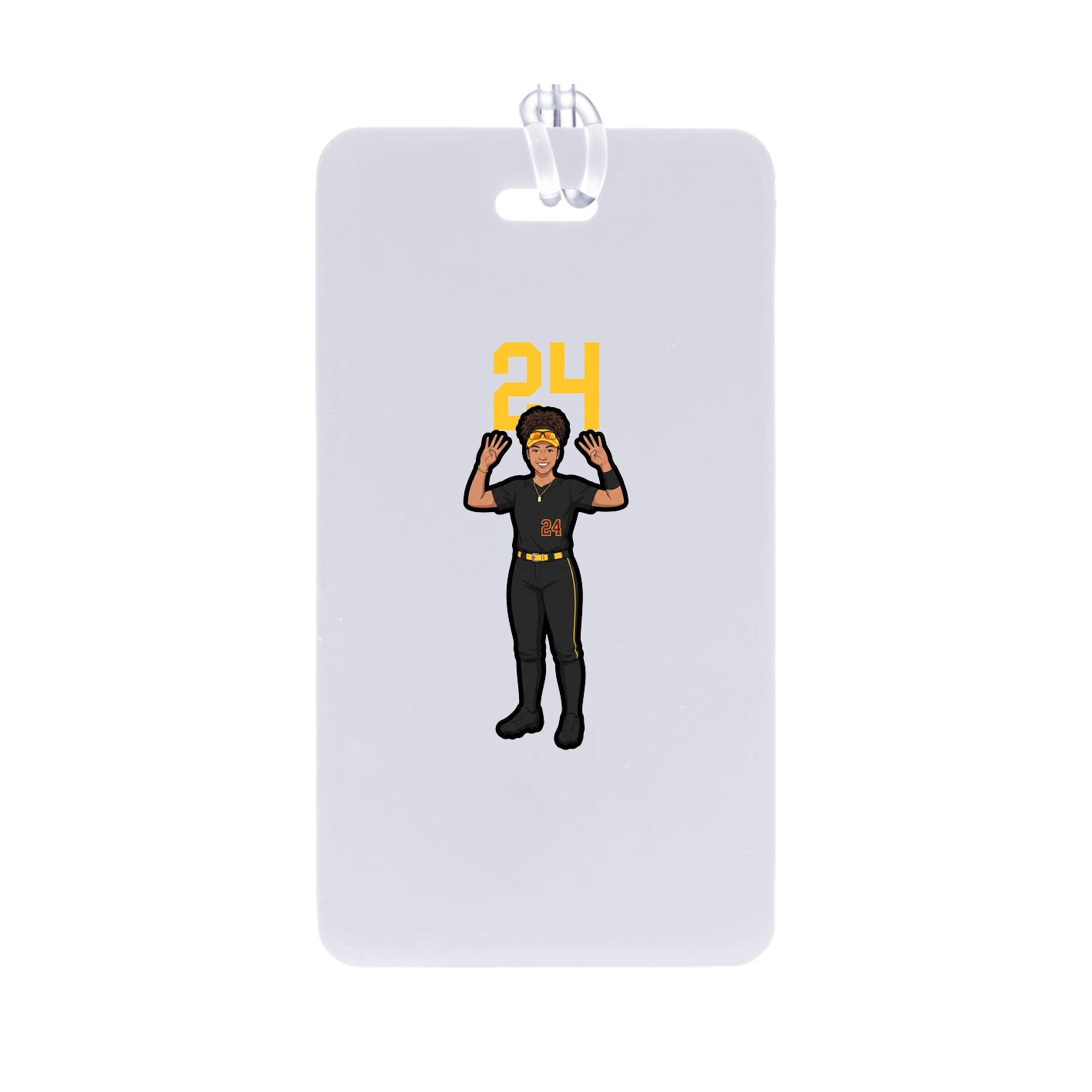 Bag Tag — Number Top in Classic