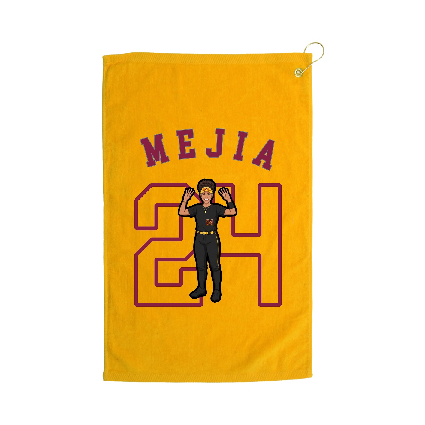 Golf Towel — Shirsey Arch in Gold