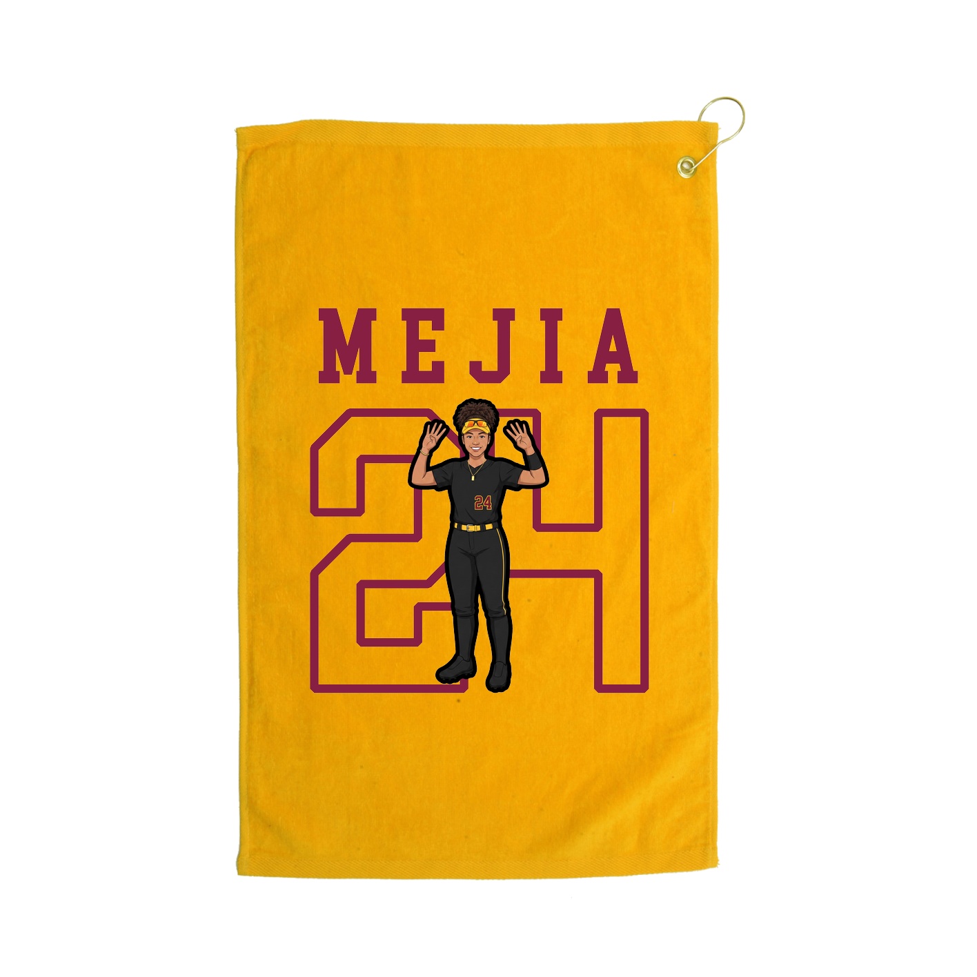 Golf Towel — Shirsey in Gold