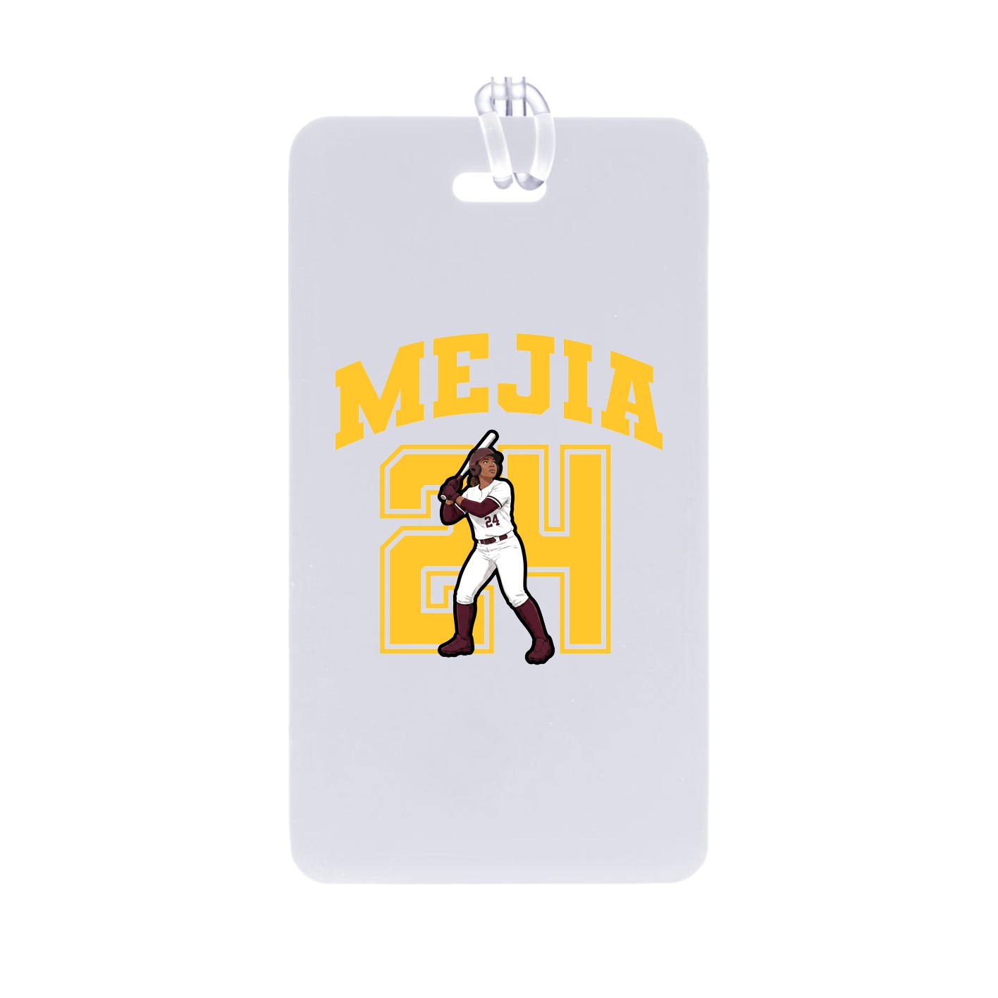 Bag Tag — Number in Classic