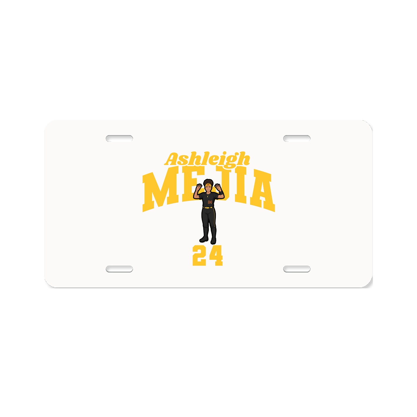License Plate — Signature Arch in Classic