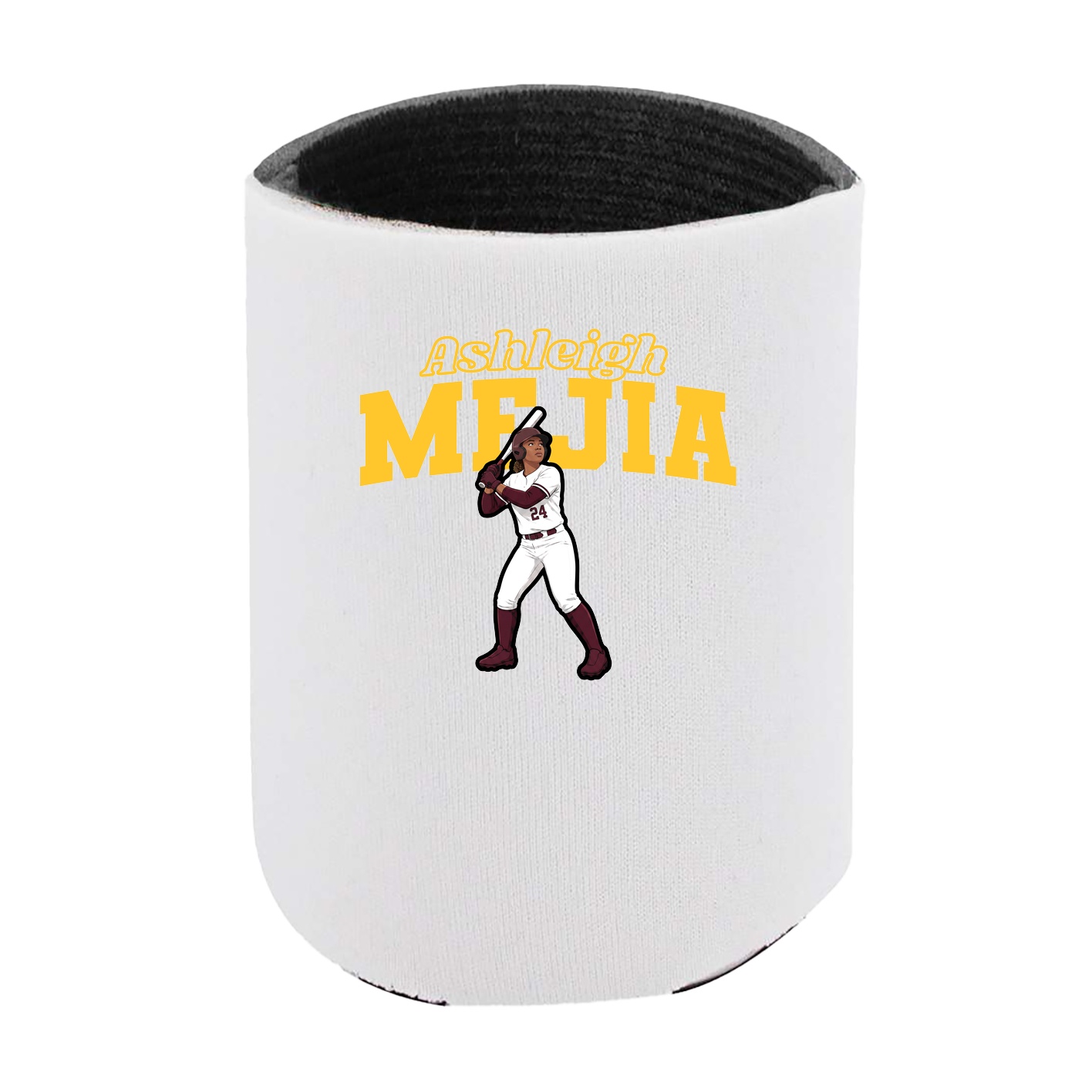 Can Holder — Name Arch in White