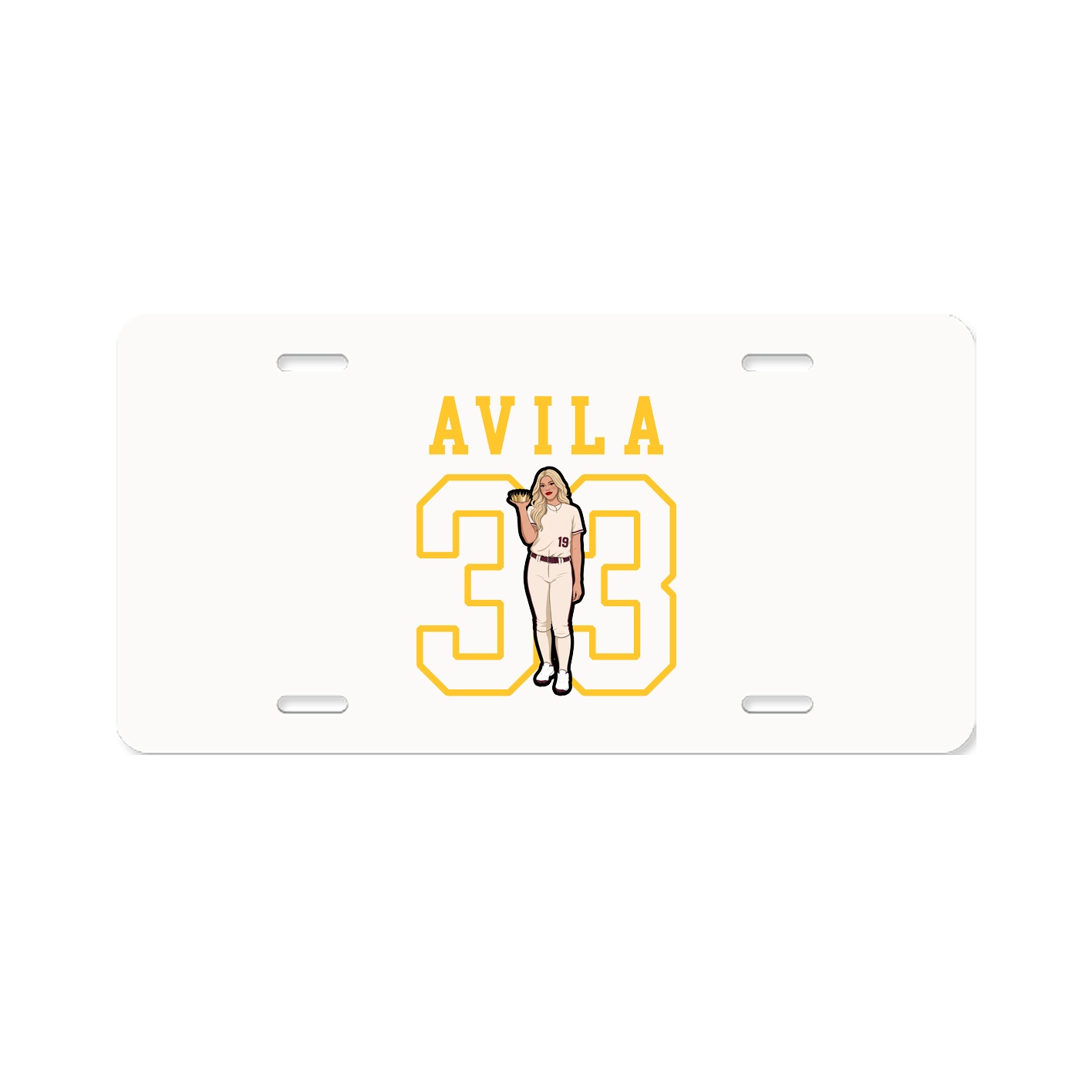 License Plate — Shirsey in Classic