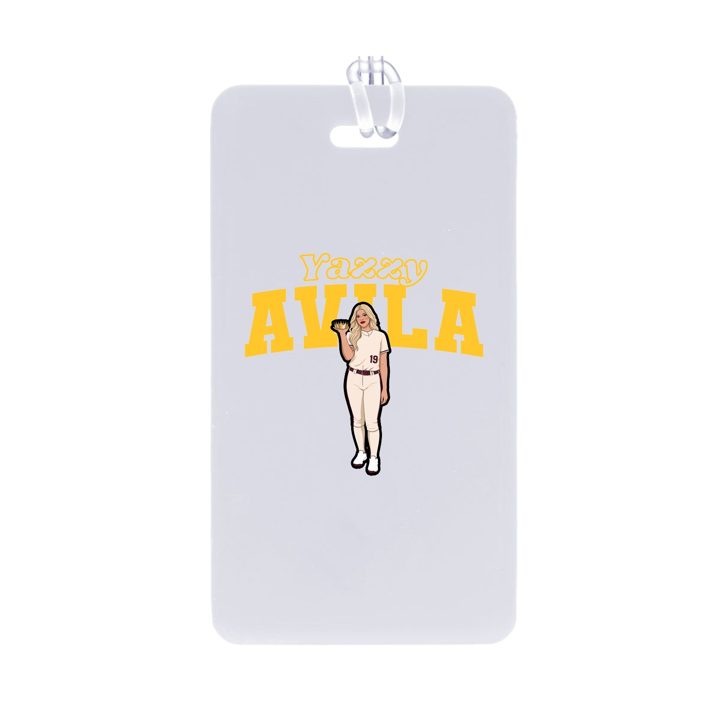 Bag Tag — Name Arch in Classic